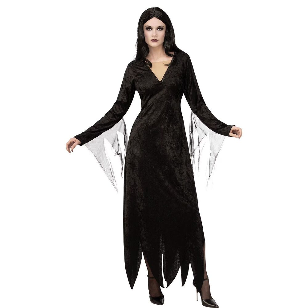 Addams Family Morticia Costume Womens Size Small